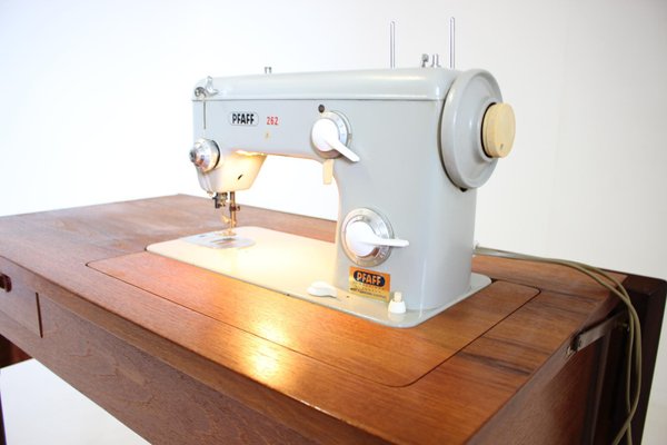 Danish Sewing Table in Teak, 1960s-TZ-1281327