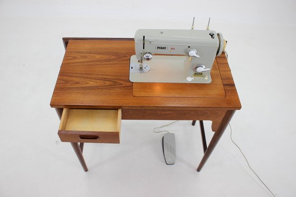 Danish Sewing Table in Teak, 1960s-TZ-1281327