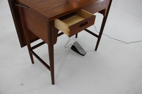 Danish Sewing Table in Teak, 1960s-TZ-1281327