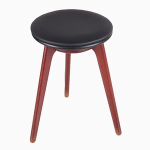 Danish Side Stool by Erik Buch for Domus Danica, 1960s-EZZ-936120