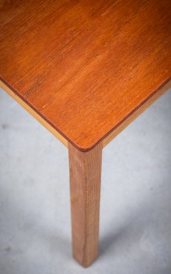 Danish Side Table in Teak and Oak, 1960s-ZGQ-1196092