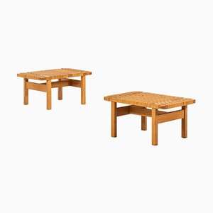 Danish Side Tables by Børge Mogensen for Fredericia Stolefabrik, 1950s, Set of 2-SC-628748