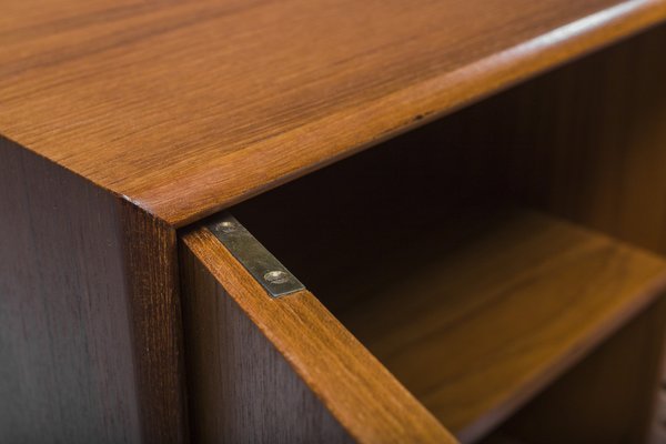 Danish Sideboard in Teak by Gunnar Nielsen for Tibergaard, 1960s-ZZH-1563214