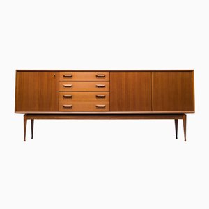 Danish Sideboard in Teak by Gunnar Nielsen for Tibergaard, 1960s-ZZH-1563214