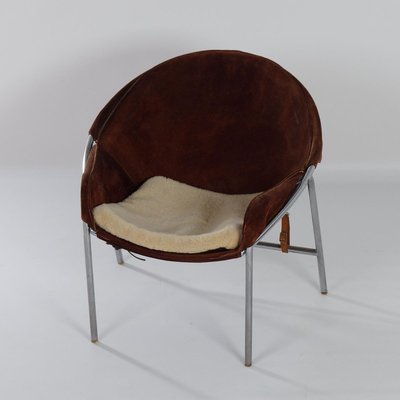 Danish Sling Chair by Erik Jørgensen for Bovirke, 1953-ZT-900474