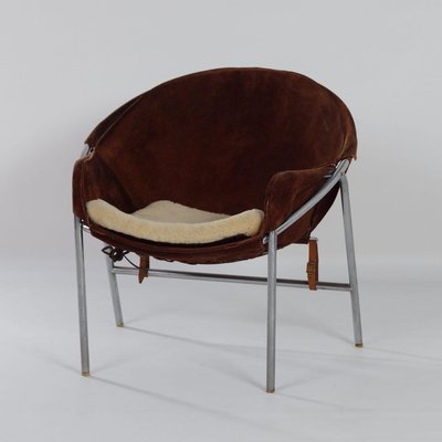 Danish Sling Chair by Erik Jørgensen for Bovirke, 1953-ZT-900474