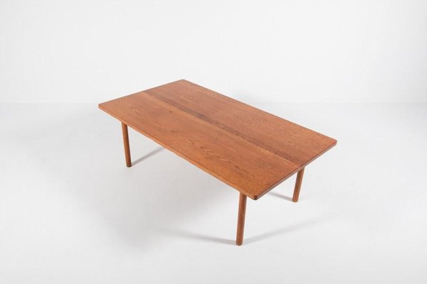 Danish Solid Oak Coffee Table, 1960’s-KMC-903027