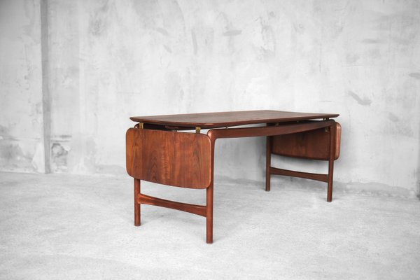 Danish Solid Teak Coffee Table by Peter Hvidt & Orla Mølgaard-Nielsen for France & Søn / France & Daverkosen, 1950s-ZAA-581457