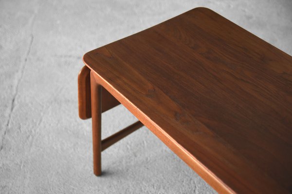 Danish Solid Teak Coffee Table by Peter Hvidt & Orla Mølgaard-Nielsen for France & Søn / France & Daverkosen, 1950s-ZAA-581457