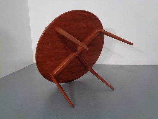 Danish Solid Teak Coffee Table from A/S Mikael Laursen, 1960s-RDW-713684