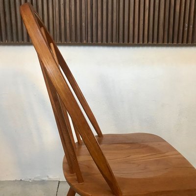 Danish Solid Teak Side Chair by Erik Ole Jørgensen for Tram Chairs, 1960s-JP-768929