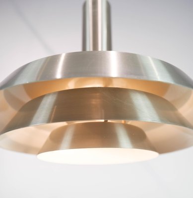 Danish Steel Ceiling Pendant Lamp, 1960s-UY-999258