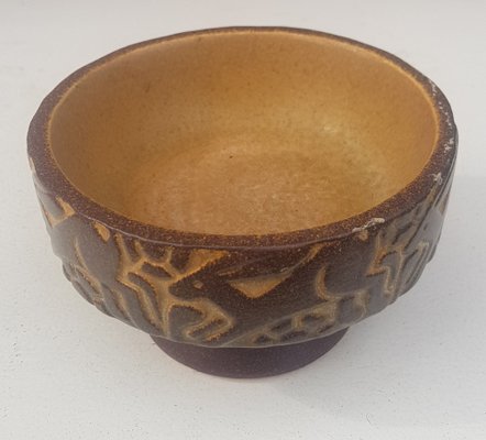 Danish Stoneware Bowl by Marianne Starck for Michael Andersen, 1960s-QDP-1367172