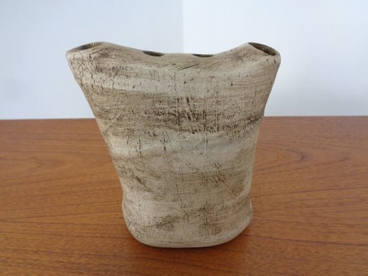 Danish Studio Ceramic Vase, 1960s-RDW-1309673