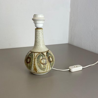 Danish Studio Pottery Table Light in Ceramic from Soholm Ceramic, 1970-QZ-1251058