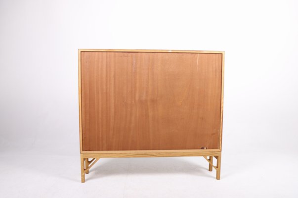 Danish Teak and Oak Bookcase by Børge Mogensen for Fdb, 1960s-FK-1332370