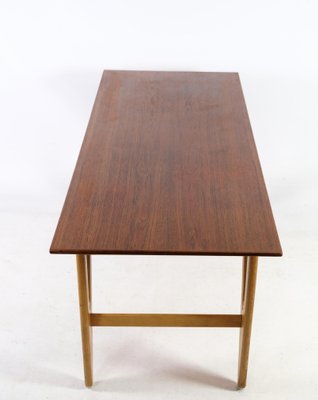 Danish Teak and Oak Coffee Table, 1960s-UY-1454052