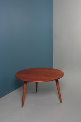 Danish Teak and Oak Coffee Table by Hans J. Wegner for Andreas Tuck, 1950s-FK-574972