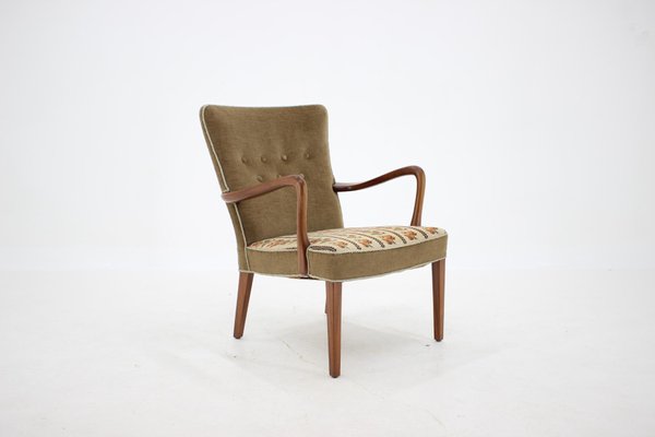 Danish Teak Armchair by Alfred Christensen, 1940s-TZ-772268