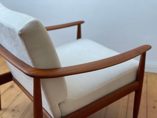 Danish Teak Armchair by Carl Straub for Gold Feather, 1960s-WSA-1124082