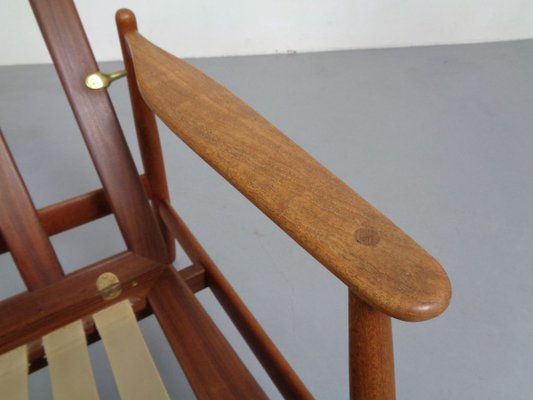 Danish Teak Armchair by Hans Olsen for Frem Røjle, 1960s-RDW-909014