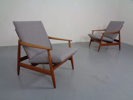 Danish Teak Armchair by Hans Olsen for Frem Røjle, 1960s-RDW-909014