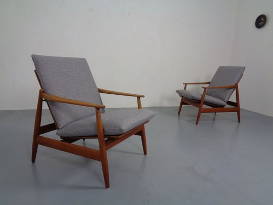 Danish Teak Armchair by Hans Olsen for Frem Røjle, 1960s-RDW-909014