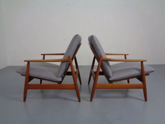 Danish Teak Armchair by Hans Olsen for Frem Røjle, 1960s-RDW-909014