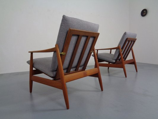 Danish Teak Armchair by Hans Olsen for Frem Røjle, 1960s-RDW-909014