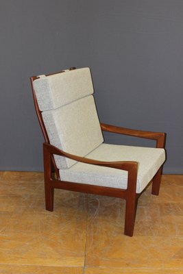 Danish Teak Armchairs, 1970s, Set of 2-BCR-935380