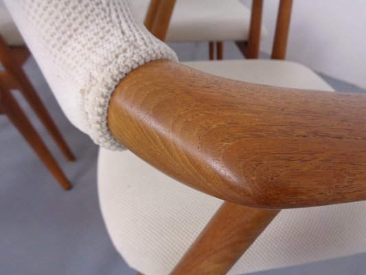 Danish Teak Armchairs by Svend Aage Eriksen for Glostrup, 1960s, Set of 6-RDW-1799077