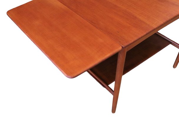 Danish Teak AT-32 Coffee Table by Hans J. Wegner for Andreas Tuck, 1960s-BPJ-1811932