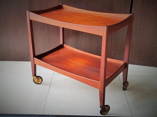 Danish Teak Bar Cart, 1960s-POM-549335