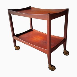 Danish Teak Bar Cart, 1960s-POM-549335