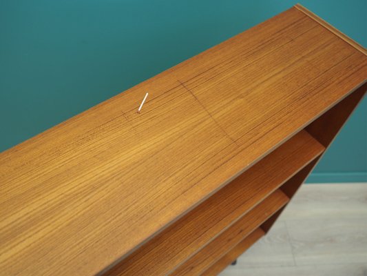 Danish Teak Bookcase, 1970s-VND-2019689