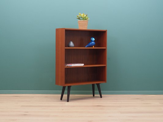 Danish Teak Bookcase, 1970s-VND-2019689