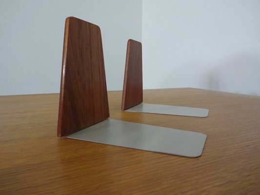 Danish Teak Bookends from Feldballes Møbelfabrik, 1960s, Set of 2-RDW-560303