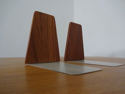 Danish Teak Bookends from Feldballes Møbelfabrik, 1960s, Set of 2-RDW-560303