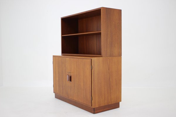 Danish Teak Cabinet Bookcase by Børge Mogensen, 1960s-TZ-1425794