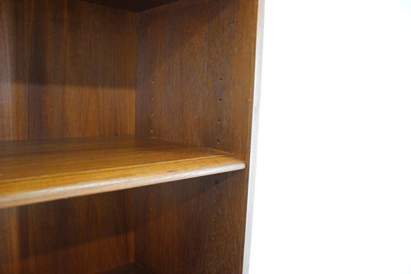 Danish Teak Cabinet Bookcase by Børge Mogensen, 1960s-TZ-1425794