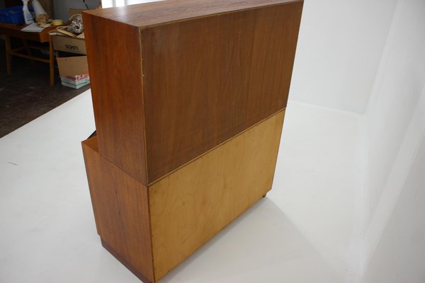 Danish Teak Cabinet Bookcase by Børge Mogensen, 1960s-TZ-1425794