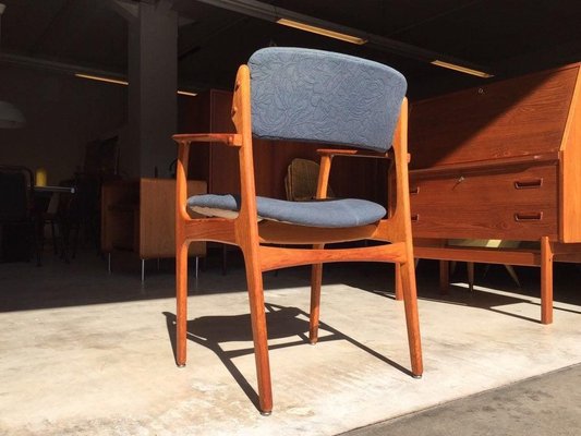 Danish Teak Captain's Chair by Erik Buch for O.D. Møbler, 1960s-WSA-831330