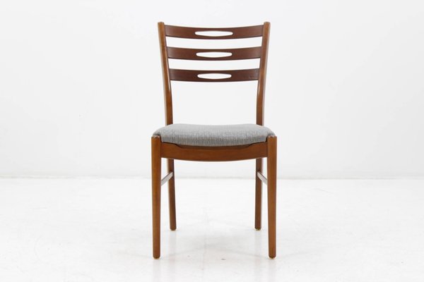 Danish Teak Chairs, 1960s, Set of 4-TZ-1231973