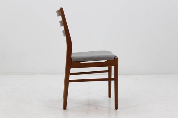 Danish Teak Chairs, 1960s, Set of 4-TZ-1231973