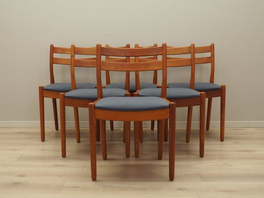 Danish Teak Chairs attributed to Poul M. Volther, 1970s, Set of 6-VND-2013577