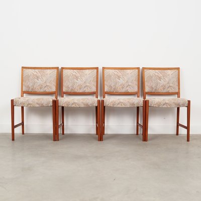 Danish Teak Chairs, Denmark, 1970s, Set of 4-VND-1374057