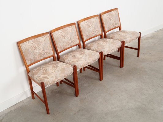 Danish Teak Chairs, Denmark, 1970s, Set of 4-VND-1374057