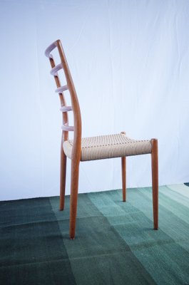 Danish Teak Chairs Model 82 by Niels O. Møller, 1960s, Set of 4-BHX-2040510