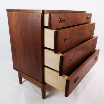 Danish Teak Chest of Drawers, 1960s-UY-1000757