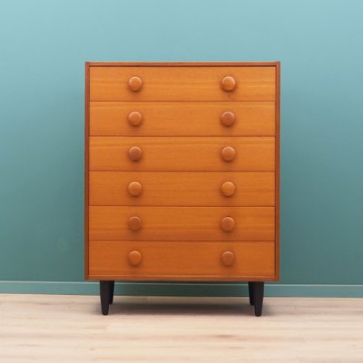 Danish Teak Chest of Drawers, 1960s-VND-1784296